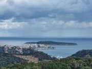 Vathi Kreta, Vathi: Großes Grundstück am Meer auf einem Hügel in prestigeträchtiger Lage zu verkaufen Grundstück kaufen